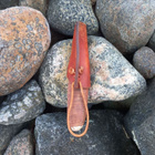 Puukko syvällä etsauksella ja nahkatuppi - pikkukuva 3