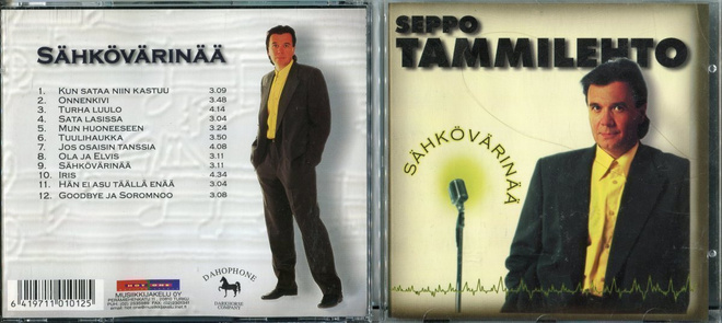 SEPPO TAMMILEHTO . CD-LEVY . SÄHKÖVÄRINÄÄ