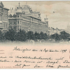 Helsinki 1898 Esplanadi postikortti Itävaltaan - pikkukuva 1