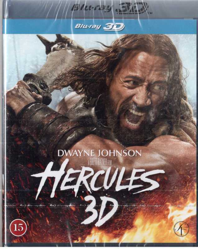 HERCULES 3 D blu-ray (UUSI MUOVISSA)