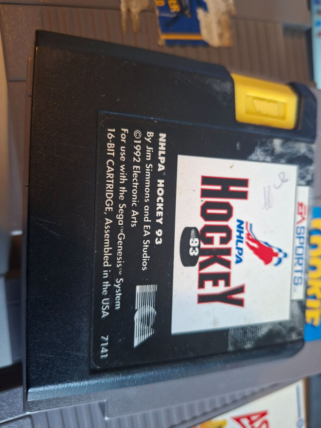 Sega Mega Drive NHLPA Hockey 93
