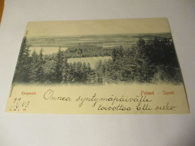 Kangasala - 1903 taiteilija Albert Gebhardille mennyt