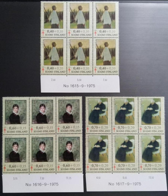 Tub 1975 -merkkisarja kuusiloina, postituore