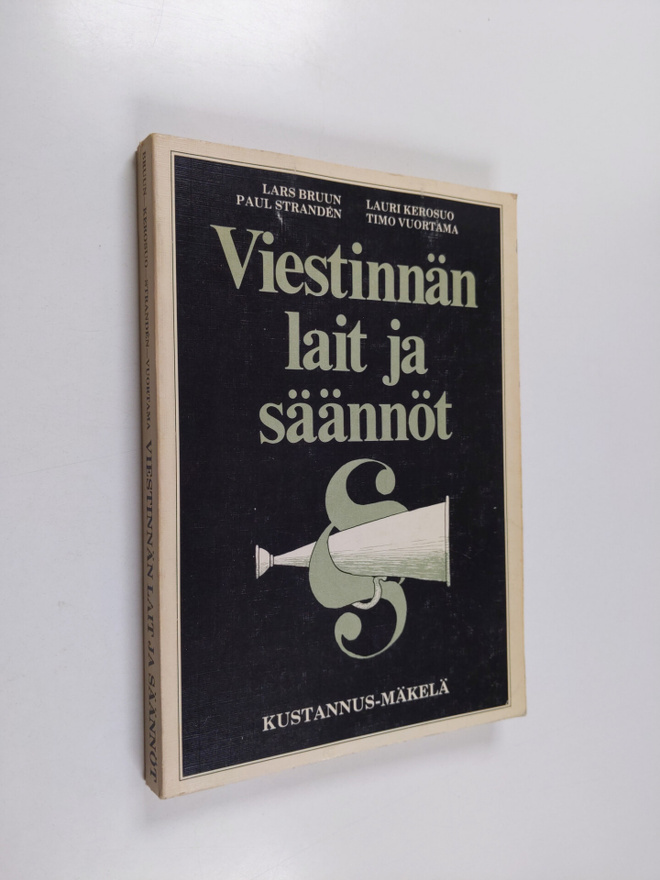 Timo Vuortama ym. : Viestinnän lait ja säännöt