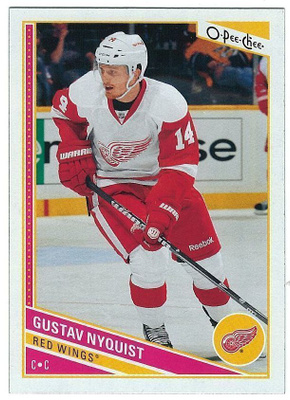 13-14 O-Pee-Chee #225 Gustav Nyquist