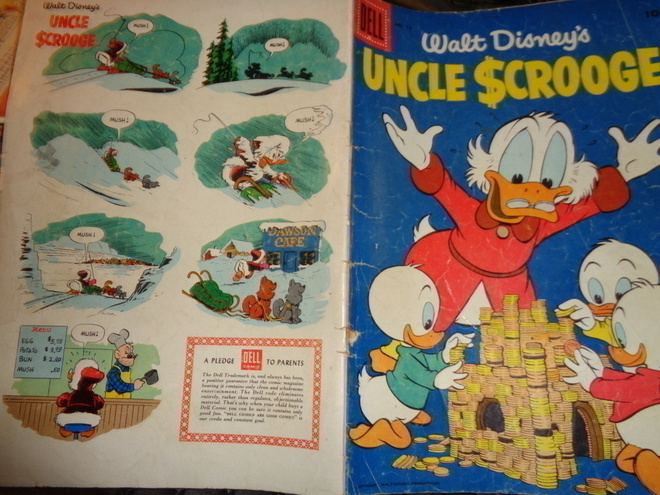 Walt Disney's Uncle Scrooge Dell 1956/Giant DuckTales 1990