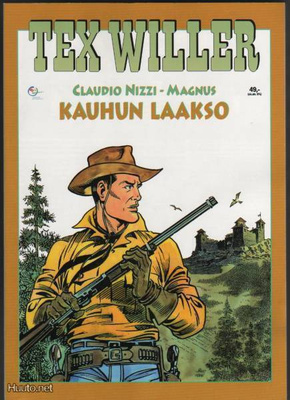 Nizzi: Kauhun laakso, Egmont 2000,Tex Willer Juhlakirja, K4