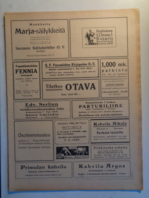 Suomen Kuvalehti Nro 18/1919 (28.12)