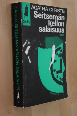 Agatha Christie : Seitsemän kellon salaisuus (2.p. 1966 SAPO