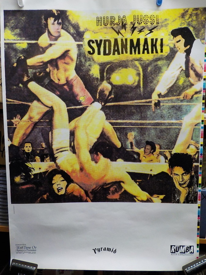 HURJA JUSSI - SYDÄNMÄKI KEIKKAJULISTE KOEVEDOS
