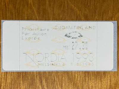 FRAMA ATM12 M5 L4 NORDIA 1993 HELSINKI**