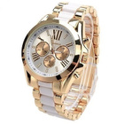 293 .. Classic Gold Plated Crystal Quartz .. Rannekello - pikkukuva 3
