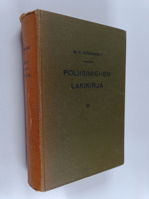 M. E. Koskimies : Poliisimiehen lakikirja