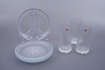 120. 7kpl Iittala 'Ultima Thule', Tapio Wirkkala.
