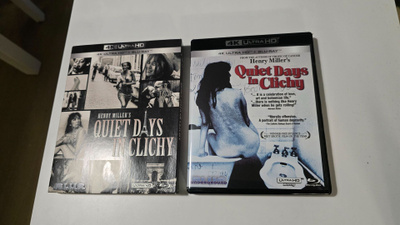 Quiet days in clichy .4k uhd & blu-ray.slipcover