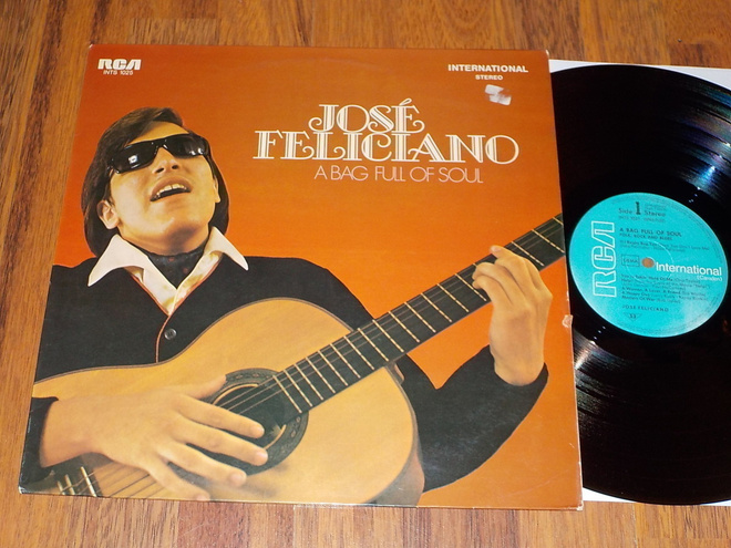 JOSE FELICIANO - A Bag Full Of Soul - LP -66 blues rock EX-