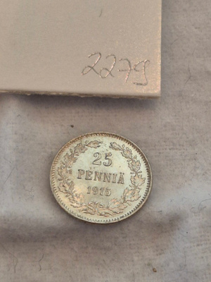 25 penniä 1915, Suomi