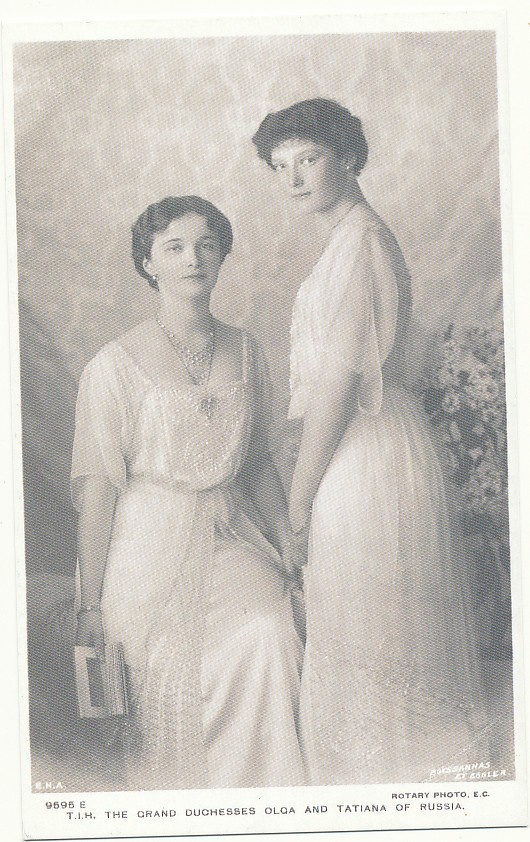 Venäjä - Tsaarin tyttäret Olga ja Tatiana -UP