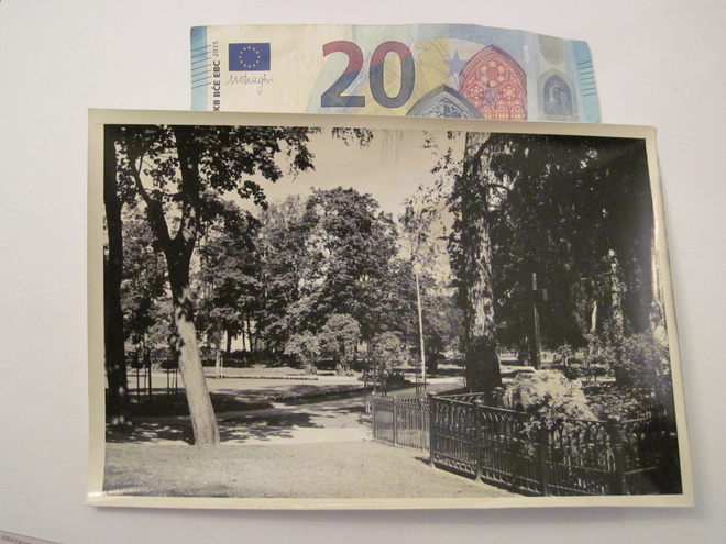 Postikortin Alkup. Valokuva Mikä Paikkakunta? 1950-l