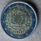 Suomi 2 € EU:n lippu 30 v. - pikkukuva 1