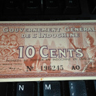 Indochine Indokiina 10 Cents 1939 P85 UNC - pikkukuva 1