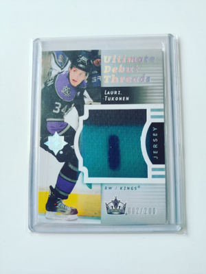 Lauri Tukonen 07-08 Ultimate Debut Threads /200