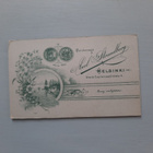 visiittikortti Helsinki Axel Strandberg I, tausta - pikkukuva 1