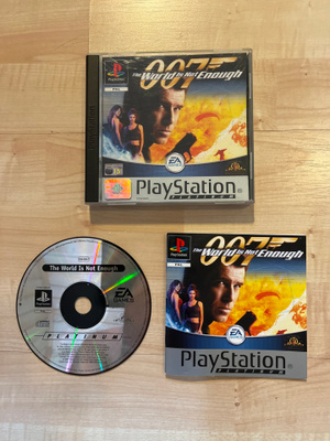 007-The World is Not Enough (PS1)(PAL)(CIB)