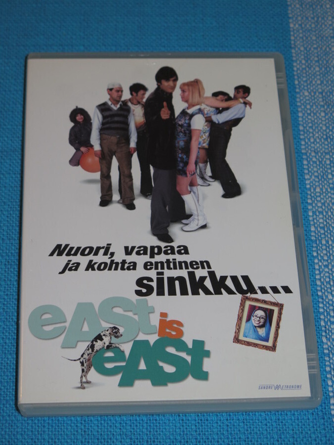 Dvd - East Is East - Damien O'Donnell  -elokuva 1999