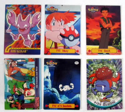 Pokemon kortteja 6 kpl, Katso