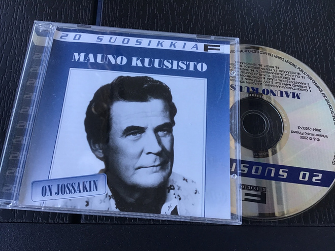 Mauno Kuusisto . 20 suosikkia On jossakin CD