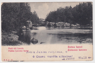 Saimaan kanava: Paikka Lavolan luona