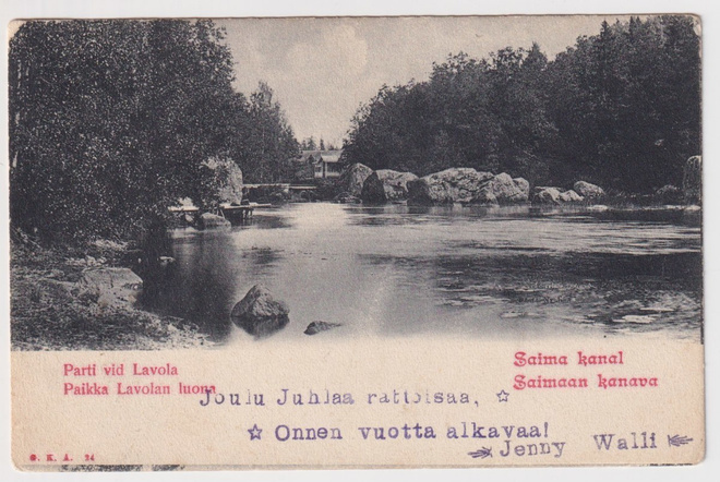 Saimaan kanava: Paikka Lavolan luona