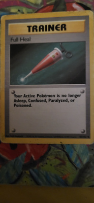 Full Heal 82/102 Base Set Pokémon card
