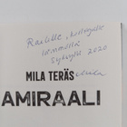 Mila Teräs : Amiraali (signeerattu, tekijän omiste) - pikkukuva 3