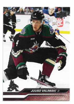 2023-24 Upper Deck #8 Juuso Välimäki