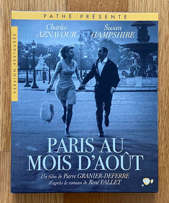 Paris au mois d'août blu-ray + DVD