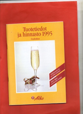 ALKO. Tuotetiedot ja hinnasto 1995