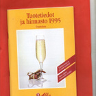 ALKO. Tuotetiedot ja hinnasto 1995 - pikkukuva 1