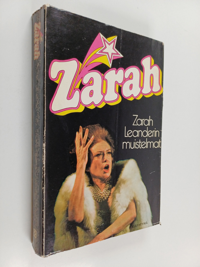 Zarah Leander : Zarah : Zarah Leanderin muistelmat