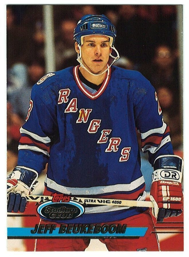93-94 Topps Stadium Club #7 Jeff Beukeboom