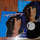 JON ENGLISH - English History - LP 1980 pop rock EX- - pikkukuva 1