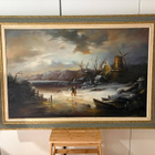 Alkuperäinen öljyvärimaalaus | Aníbal Lopes | Portugali - pikkukuva 1