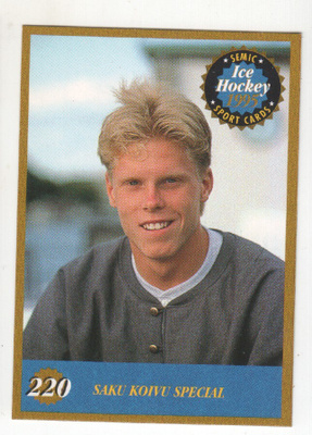 Saku Koivu 1994-95 Semic 220