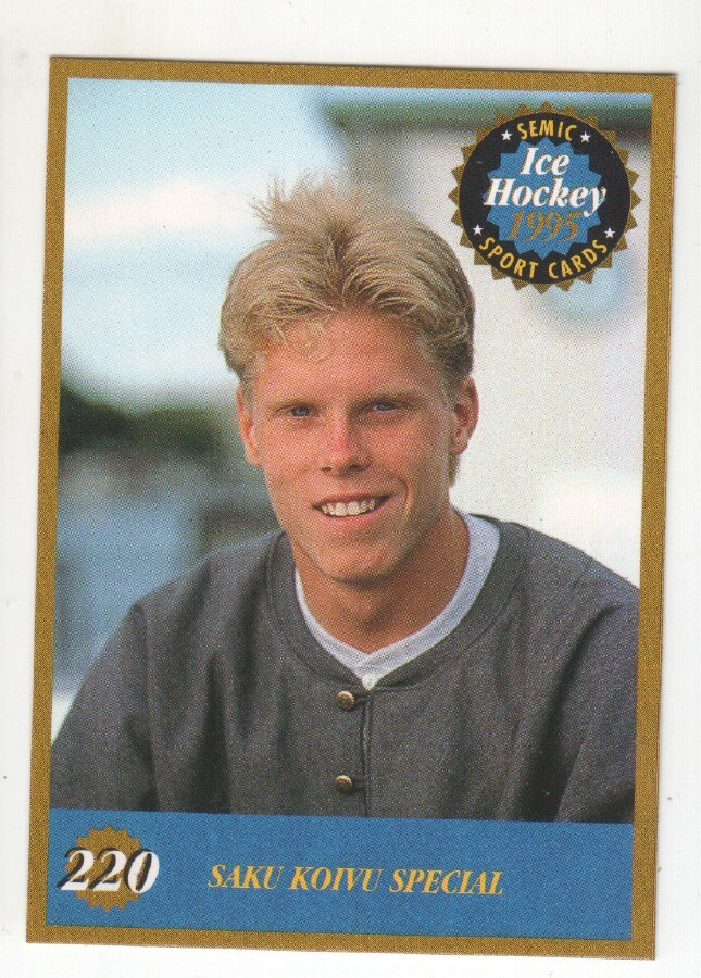 Saku Koivu  1994-95 Semic 220