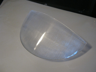 kirkas takavalon lasi Yamaha Aerox