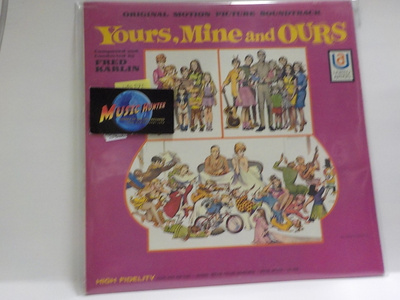 FRED KARLIN - YOURS, MINE AND OURS M-/M- LP