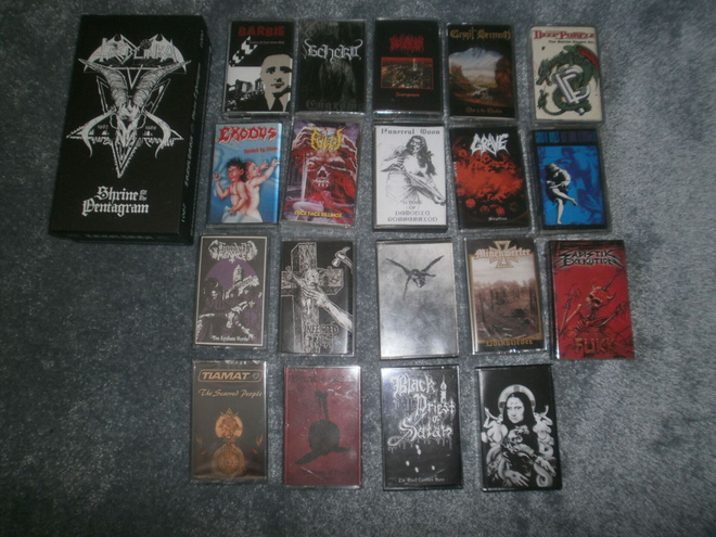 Kasetteja metallia ja pari iskelmää