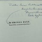 Karjala elää uusilla asuinsijoilla - Pekka Kyytinen sign. - pikkukuva 1