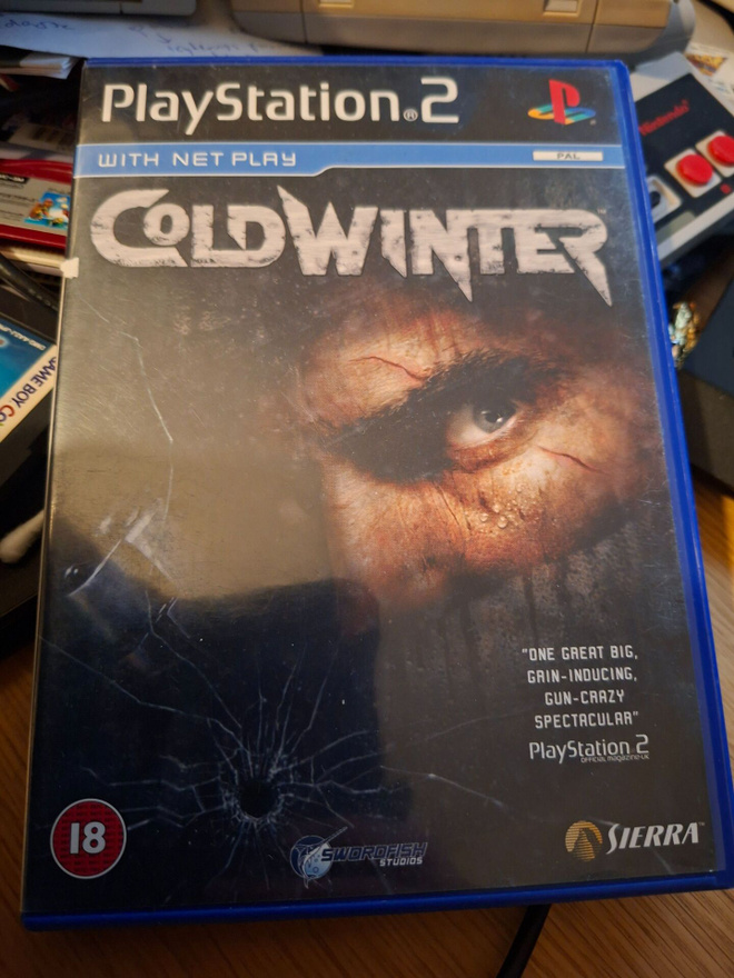 PS2 Cold Winter CIB